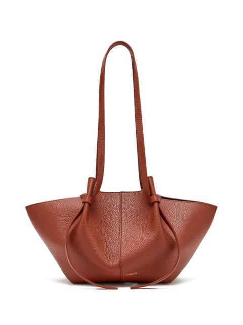 Yuzefi knotted-handle tote bag - Brown - zdjęcie produktu nr 1