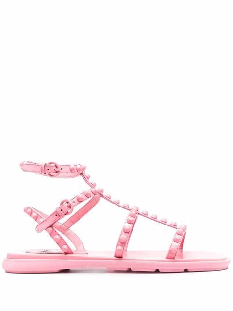 Miu Miu studded gladiator sandals - Pink - zdjęcie produktu nr 1