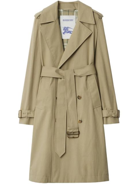 Burberry long-length trench coat - Neutrals