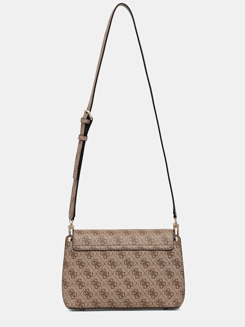 Guess torebka MERIDIAN kolor beżowy HWSG69 74200