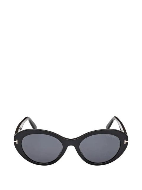 TOM FORD Eyewear oval-frame sunglasses - Black - zdjęcie produktu nr 1