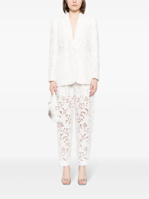 ZIMMERMANN Natura lace-detail blazer - White - zdjęcie produktu nr 2