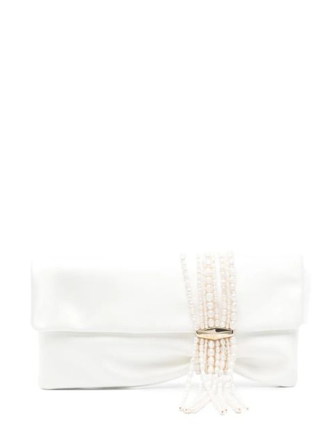 Jimmy Choo Zandra clutch - White - zdjęcie produktu nr 1