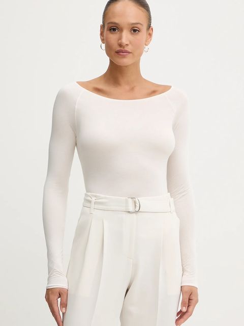 BOSS longsleeve kolor beżowy 50553548 - zdjęcie produktu nr 1