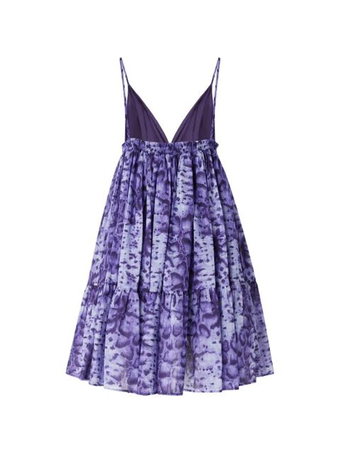 PINKO Adrano ruffled dress - Purple - zdjęcie produktu nr 2