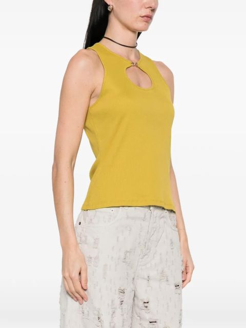 TWINSET sleeveless cut-out top - Green