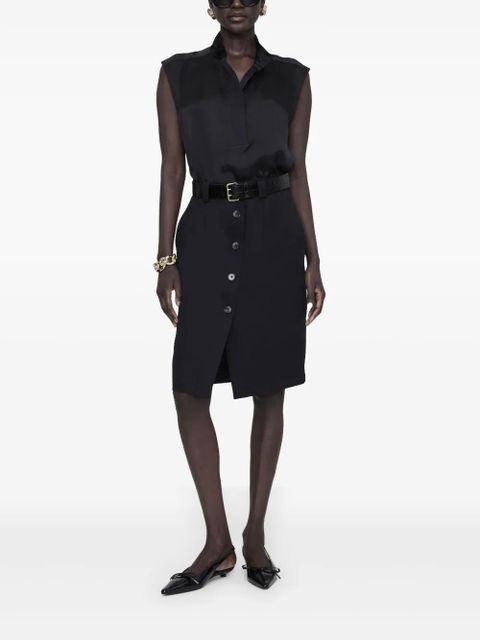 ANINE BING Zaire midi skirt - Black