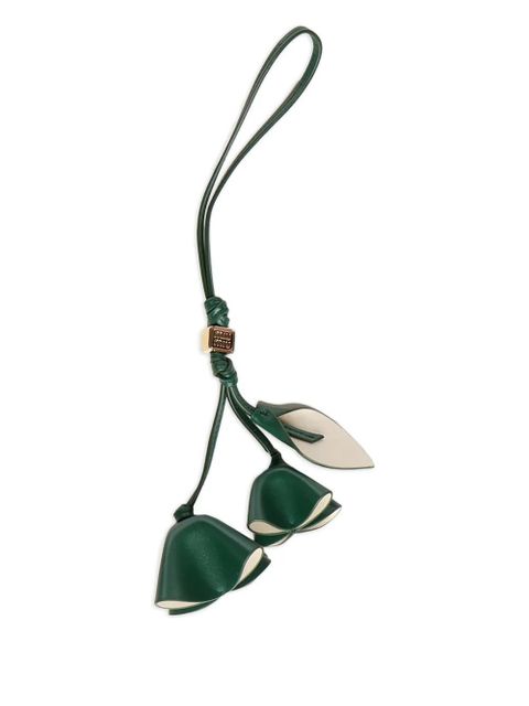 Miu Miu origami-flower bag charm - Green - zdjęcie produktu nr 1