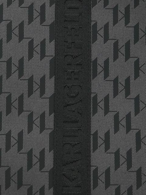 Karl Lagerfeld torebka bawełniana kolor czarny A2M50016