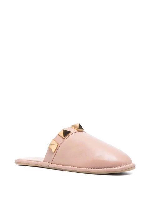 Valentino Garavani Rockstud flat mules - Pink