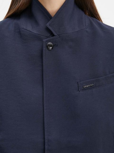 G-Star marynarka kolor granatowy jednorzędowa gładka D25210-D714