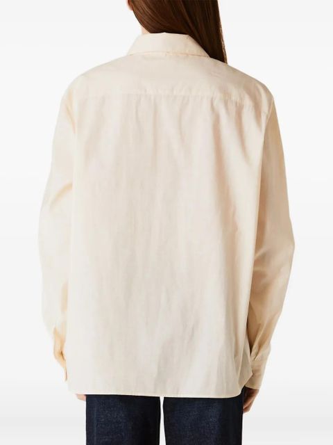 KHAITE Argo button-down shirt - Neutrals