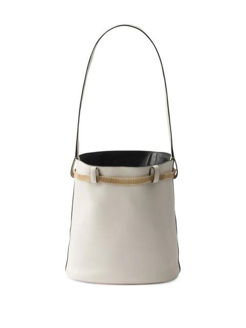 Prada Buckle bucket bag - White - zdjęcie produktu nr 2