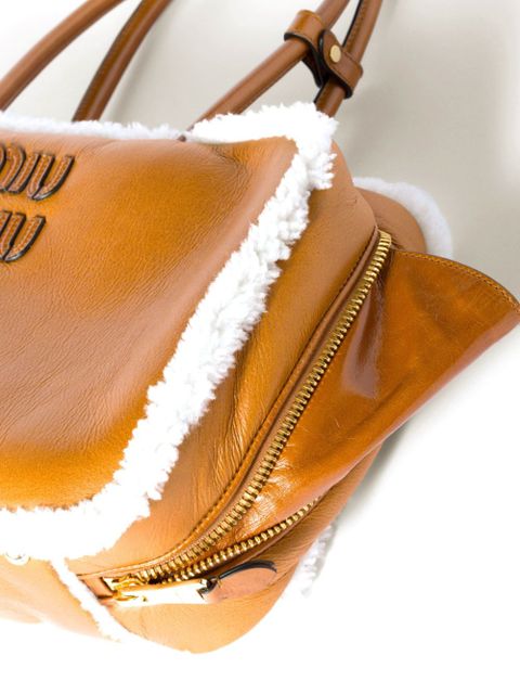 Miu Miu Beau tote bag - Brown - zdjęcie produktu nr 2