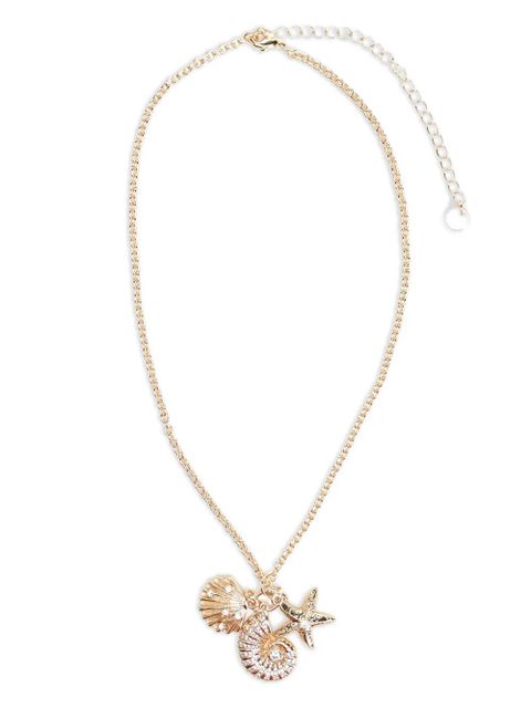 Self-Portrait multi-charm shell necklaces - Gold - zdjęcie produktu nr 1