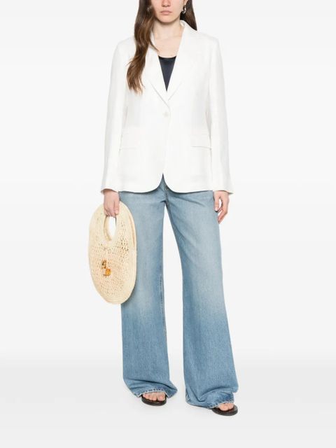 Weekend Max Mara WKDNALUT blazer - White - zdjęcie produktu nr 2