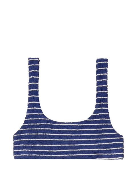 MC2 Saint Barth Naima Elise striped bikini top - Blue - zdjęcie produktu nr 1