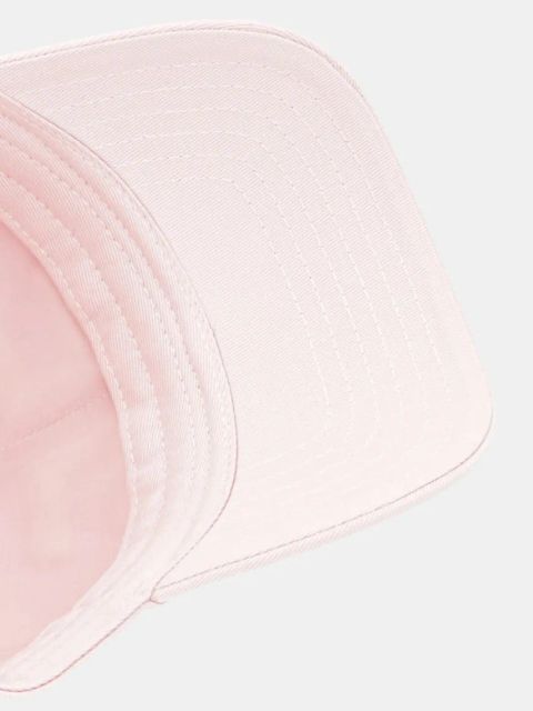 Elisabetta Franchi czapka z daszkiem bawełniana kolor różowy z aplikacją CL06F51E2