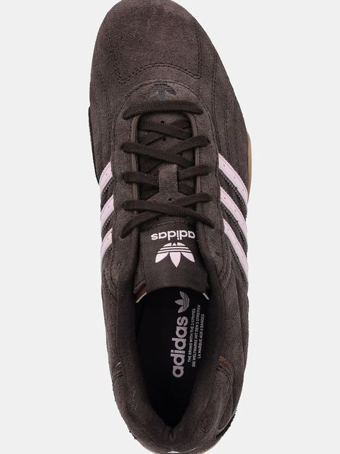 adidas Originals sneakersy skórzane Adiracer LO damskie kolor brązowy JR8867