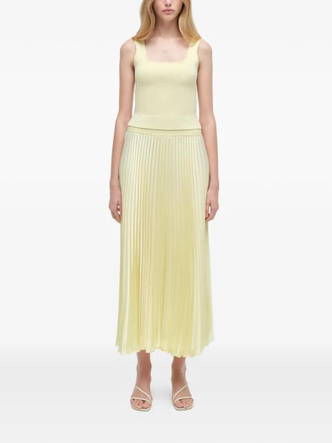 Simkhai Ramaina knitted tank top - Yellow - zdjęcie produktu nr 2