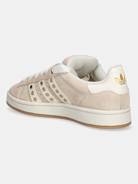 adidas Originals sneakersy zamszowe Campus 00s damskie kolor beżowy JQ8337