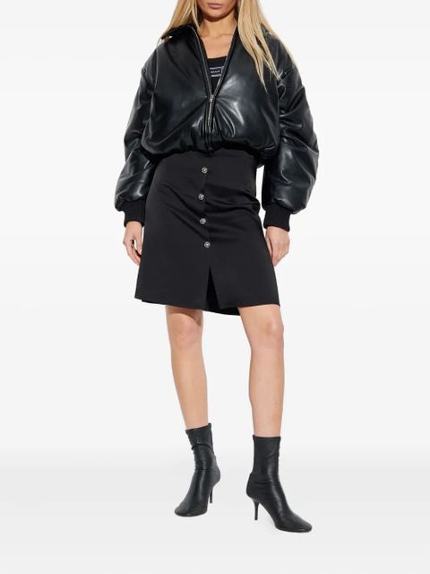 Versace front-button mini skirt - Black - zdjęcie produktu nr 2