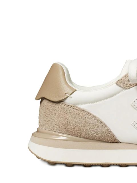 Tory Burch Destiny suede-panel sneakers - White