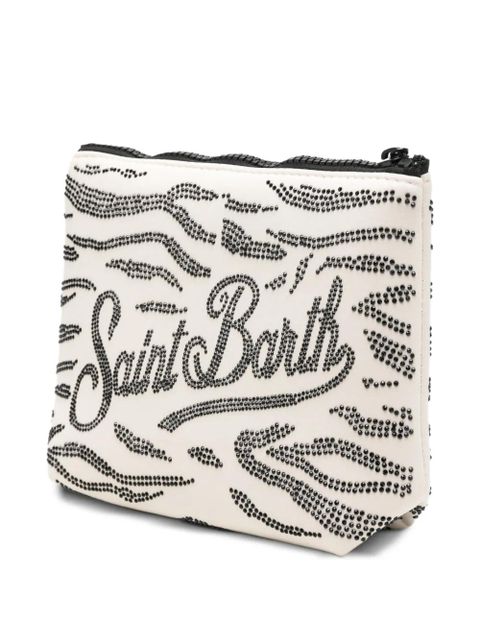 MC2 Saint Barth Aline Strass embellished mini bag - Neutrals