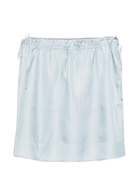 TOTEME striped mini skirt - Blue - zdjęcie produktu nr 1