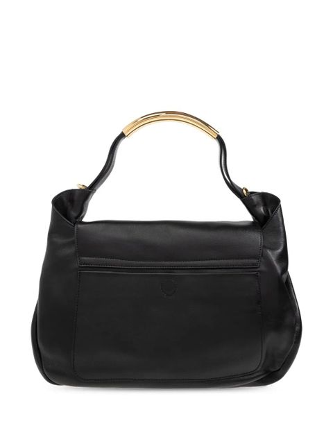 Moschino Handle Me leather tote bag - Black