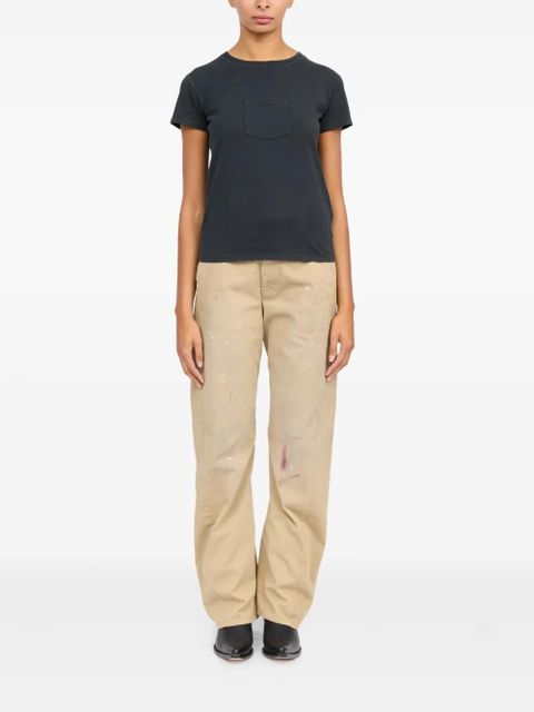 MM6 Maison Margiela cotton T-shirt - Black