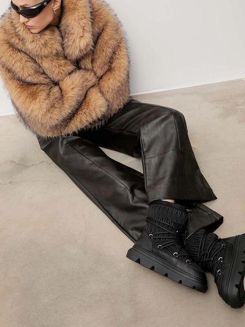 Answear.LAB śniegowce kolor czarny - zdjęcie produktu nr 1