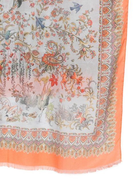 ETRO floral-pattern scarf - Neutrals - zdjęcie produktu nr 2