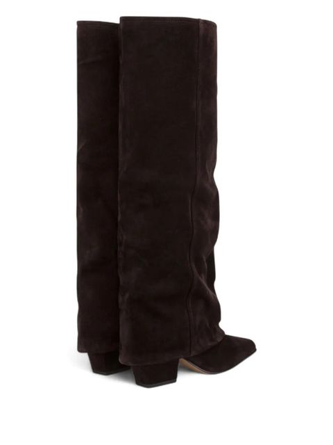 Paris Texas 60mm Jane pointed-toe boots - Brown