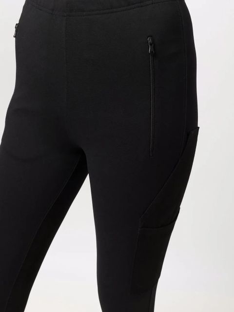 WARDROBE.NYC multi-pocket slip-on leggings - Black