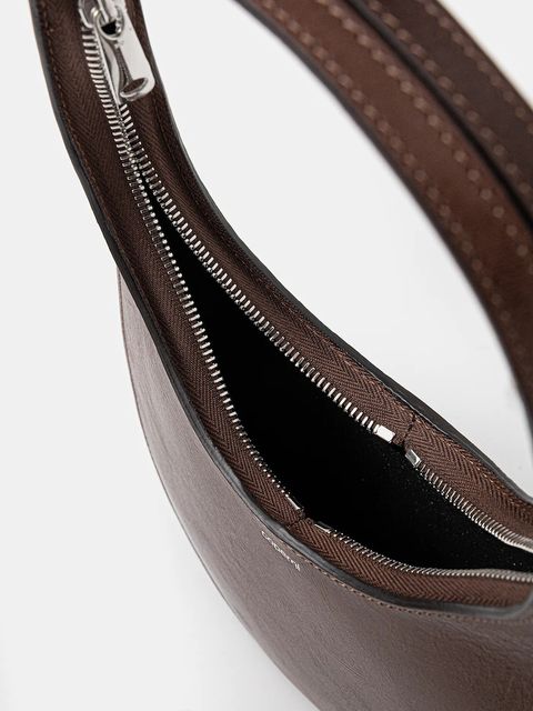 Coperni torebka skórzana Soft Swipe kolor brązowy COPBA108F6064