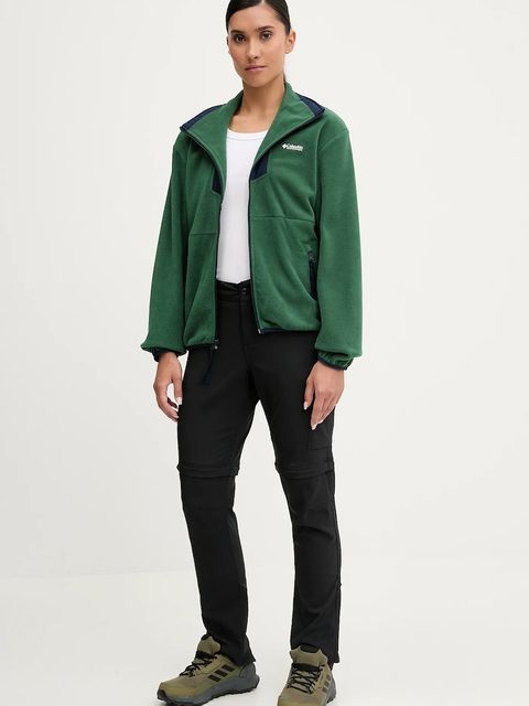 Columbia bluza sportowa Sequoia Grove kolor zielony wzorzysta 2085313 - zdjęcie produktu nr 2