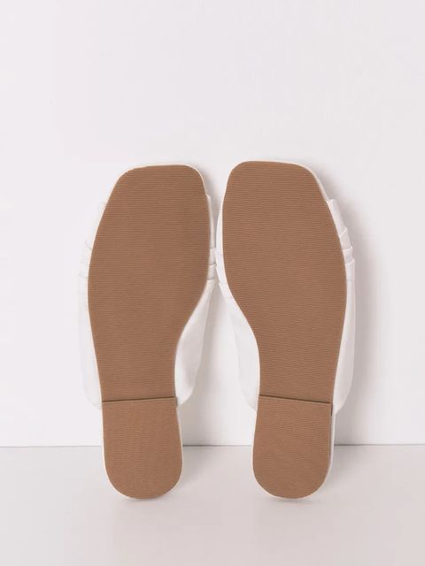 women'secret klapki SB WHITE SLPRS