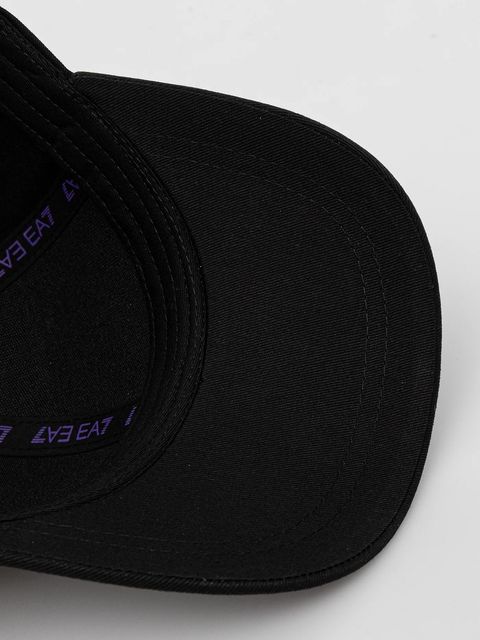 EA7 Emporio Armani czapka z daszkiem bawełniana