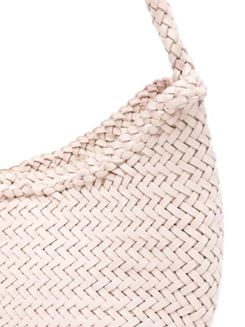 DRAGON DIFFUSION Nova Luna braided shoulder bag - Neutrals