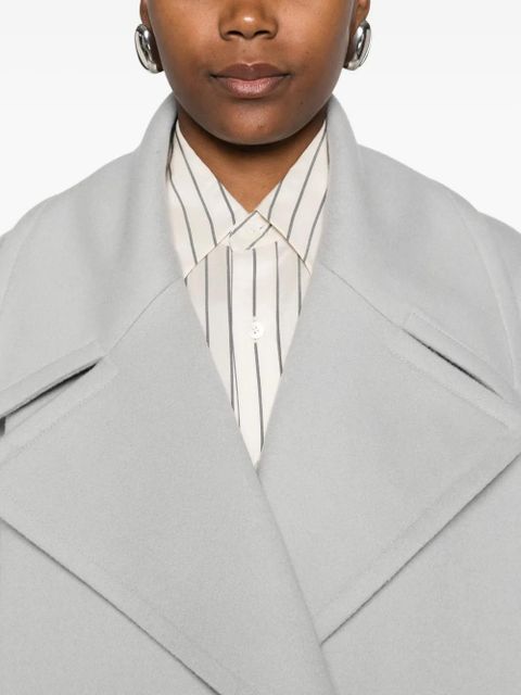 LOEWE double-breasted coat - Grey