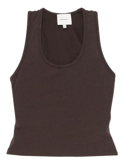 Reformation Archie tank - Brown - zdjęcie produktu nr 1