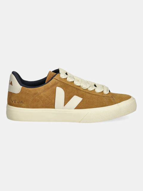 Veja sneakersy zamszowe Campo damskie kolor brązowy CP0320524A
