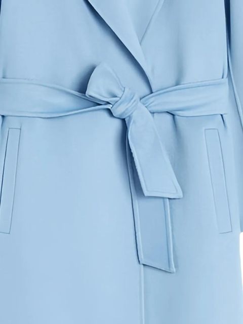 Max Mara tie belt coat - Blue