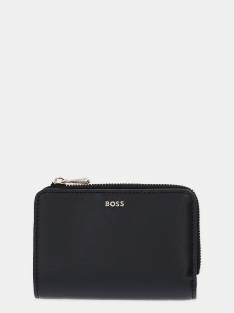 BOSS portfel skórzany damski kolor czarny 50548235 - zdjęcie produktu nr 1