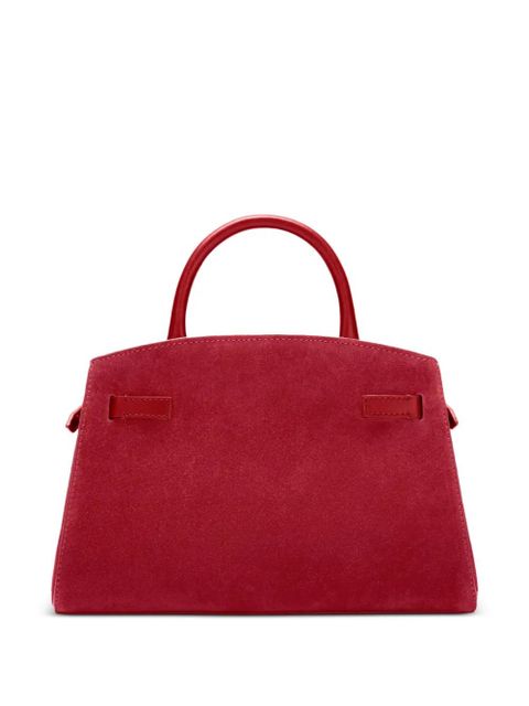 DeMellier small The Hudson suede tote bag - Red - zdjęcie produktu nr 2