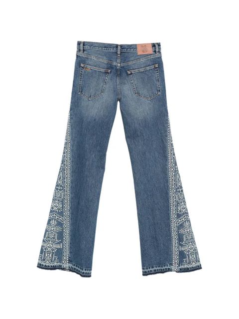 Ba&Sh Vivy embroidered jeans - Blue - zdjęcie produktu nr 2