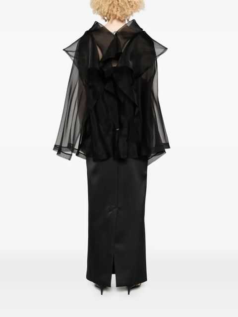 KHAITE Santana blouse - Black