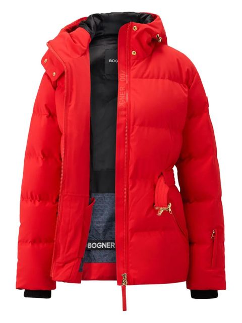 BOGNER hooded puffer jacket - Red