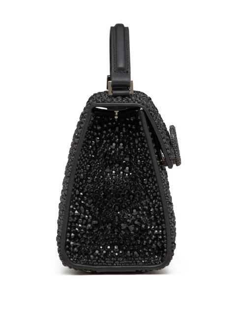 Valentino Garavani VSling crystal-embellished mini bag - Black